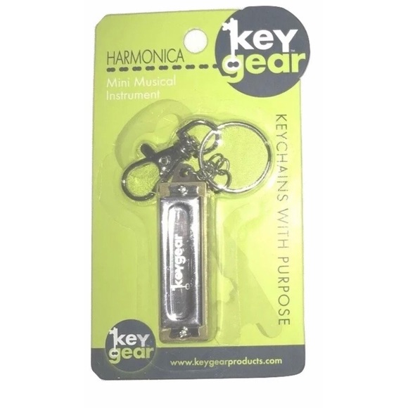 Key Gear Other - Key Gear Mini Harmonica Key Chain
